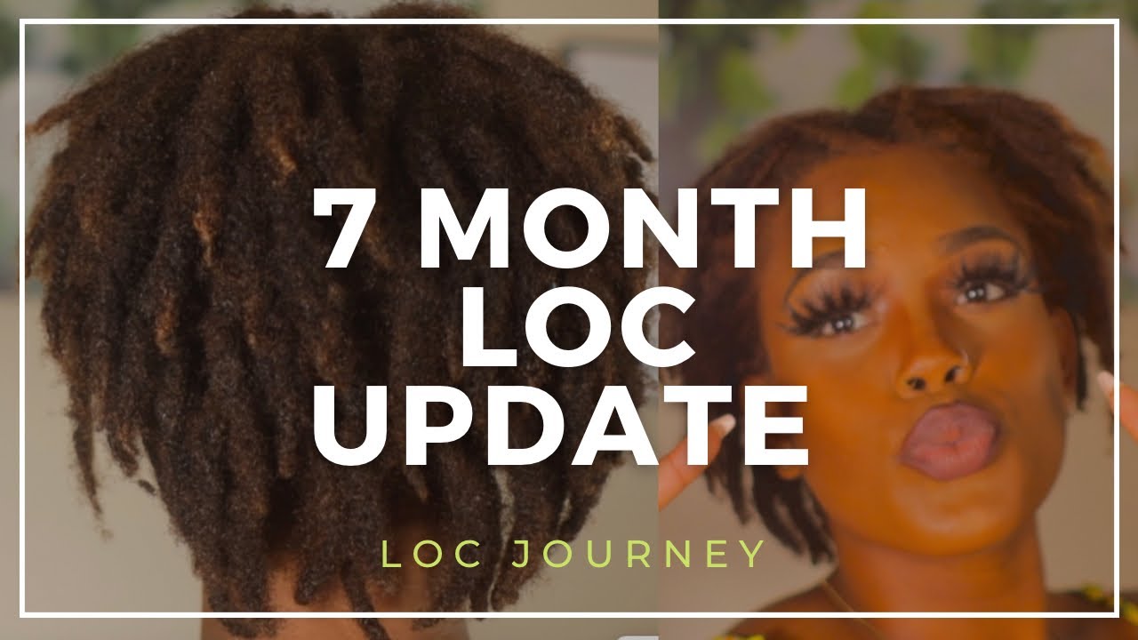 7 MONTH LOC UPDATE| Two Strand Twist Starter Locs | Loc Journey| Rushell