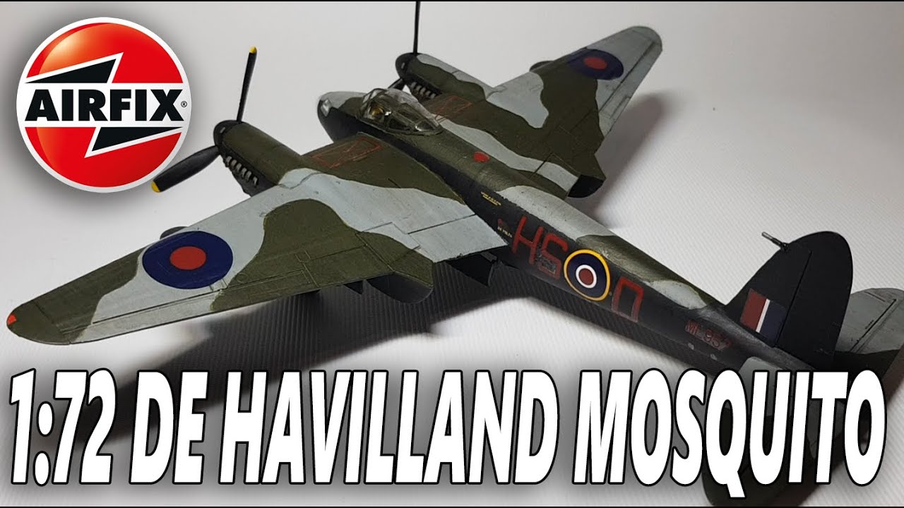 Airfix 1:72 De Havilland Mosquito B.XVI Build Review