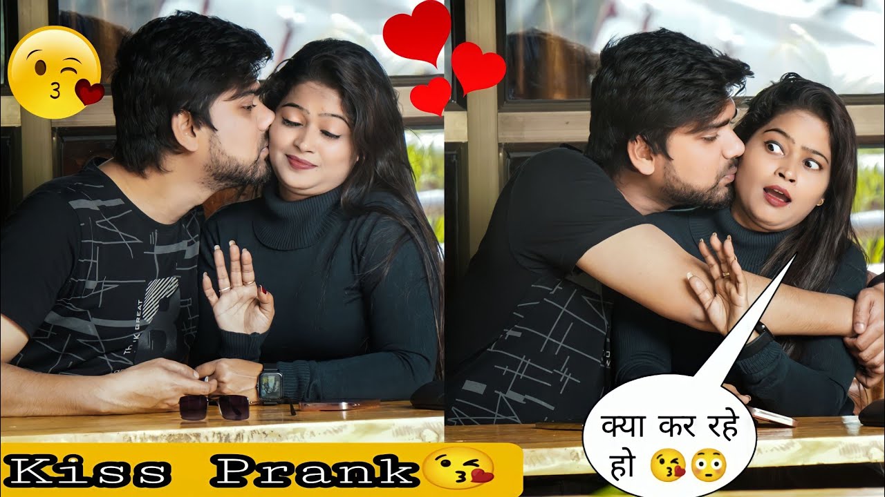 Prank On Girlfriend || Kiss Prank ( Gone Romantic 😍) || Khushi Pandey
