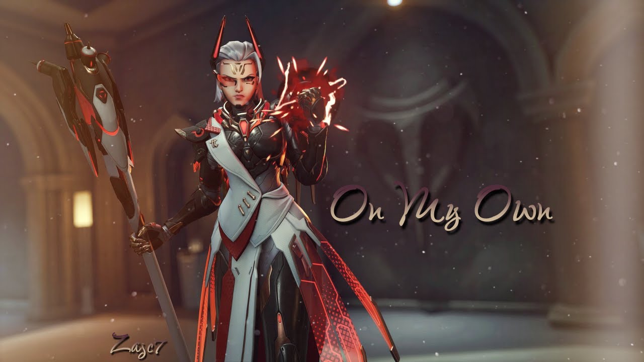ON MY OWN 💋 - Cinematic Battle Mercy Montage (Overwatch2 edit) (read description)