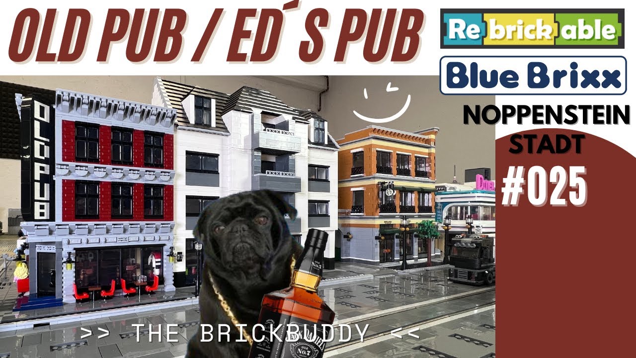 Neues Modularbuilding - OLD PUB / ED´s PUB - LegoStadt Folge 25