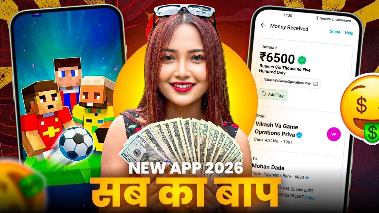 Money Earning App 2026 | NEW UPI MONEY EARNING APP | New Earning App Today