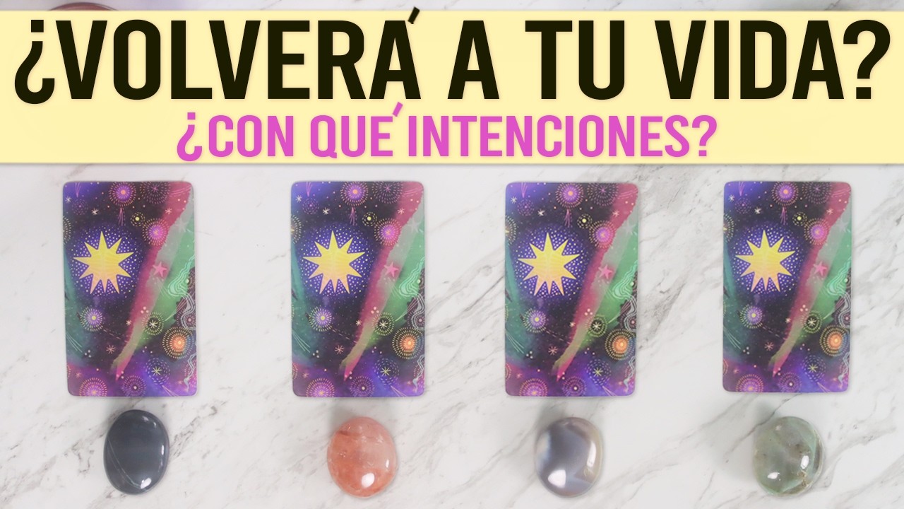 ¿Volverá a tu vida? ¿Con qué intenciones? || Tarot interactivo 🔮✨
