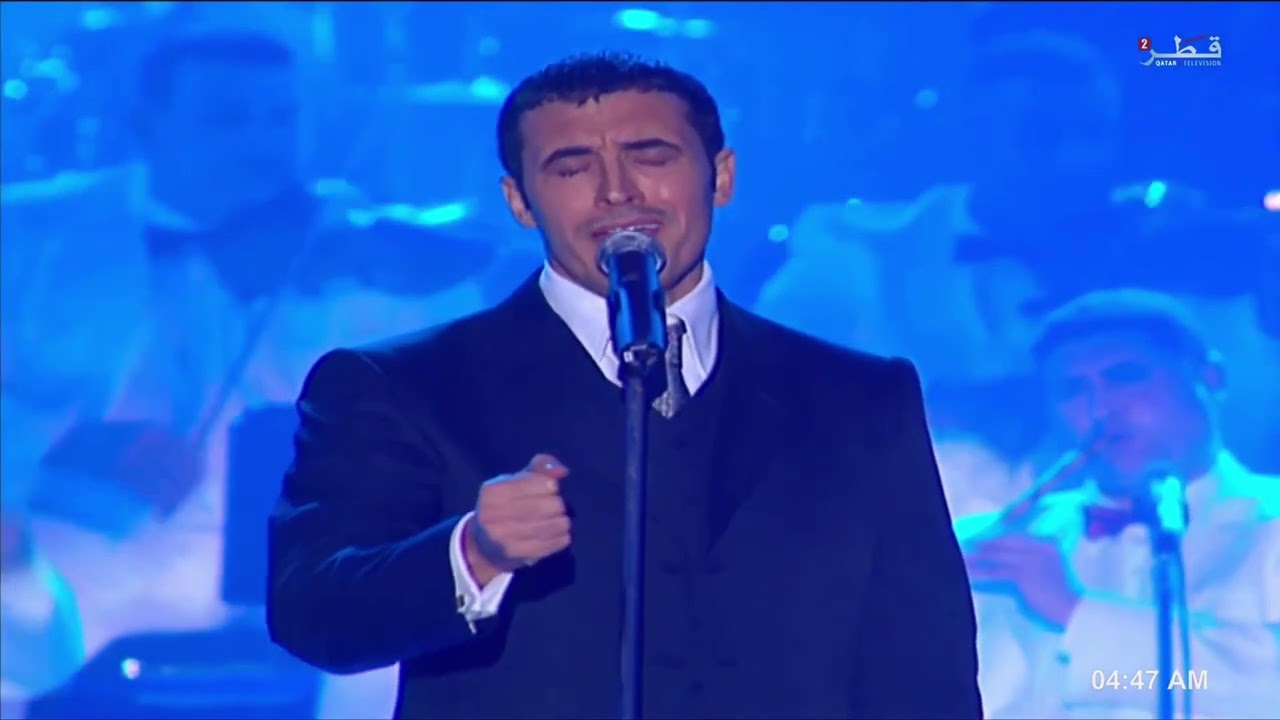 كاظم الساهر - تعبت | مهرجان أوربت الخامس - الدوحة 2000