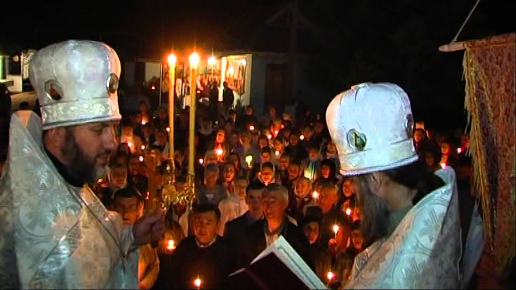 Пасхальная служба 2013г  ЧАСТЬ 1