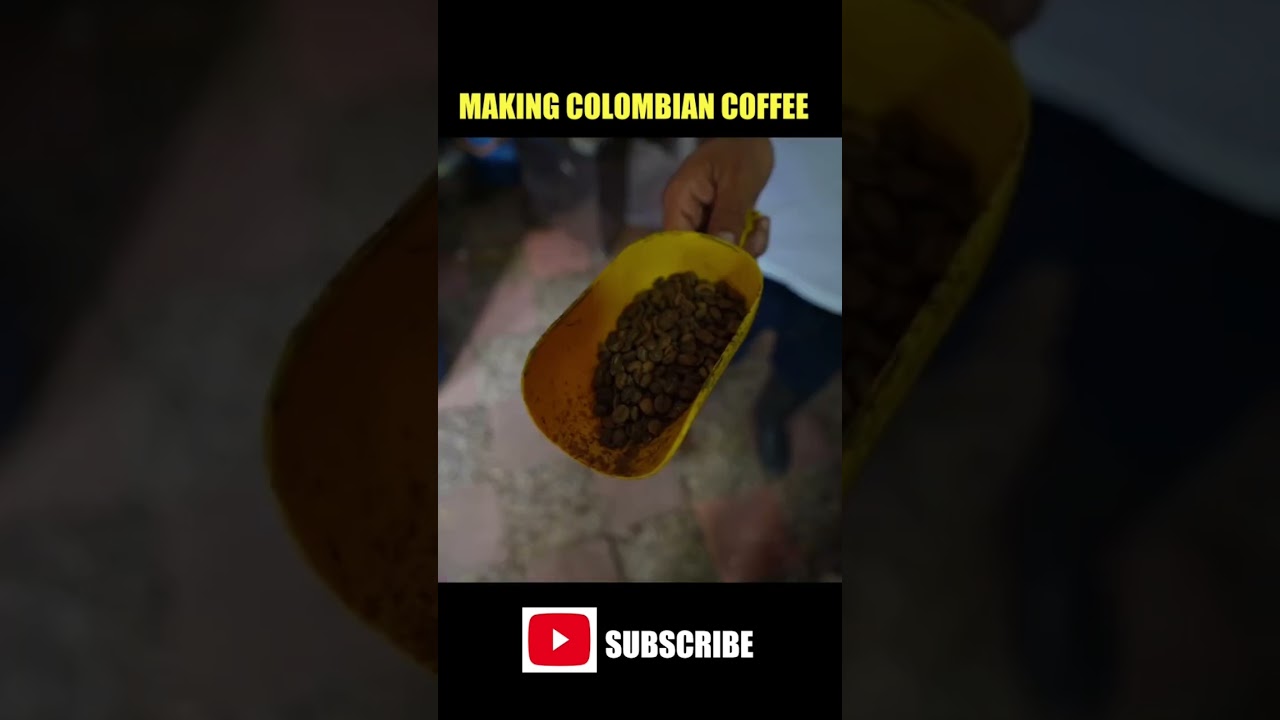 COLOMBIAN COFFEE - Process From Start to Finish 