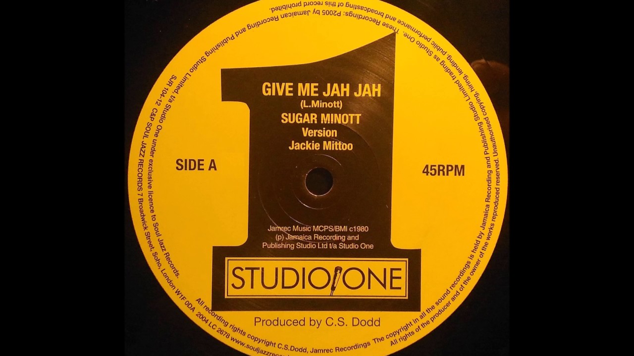 SUGAR MINOTT - Give Me Jah Jah [1980]