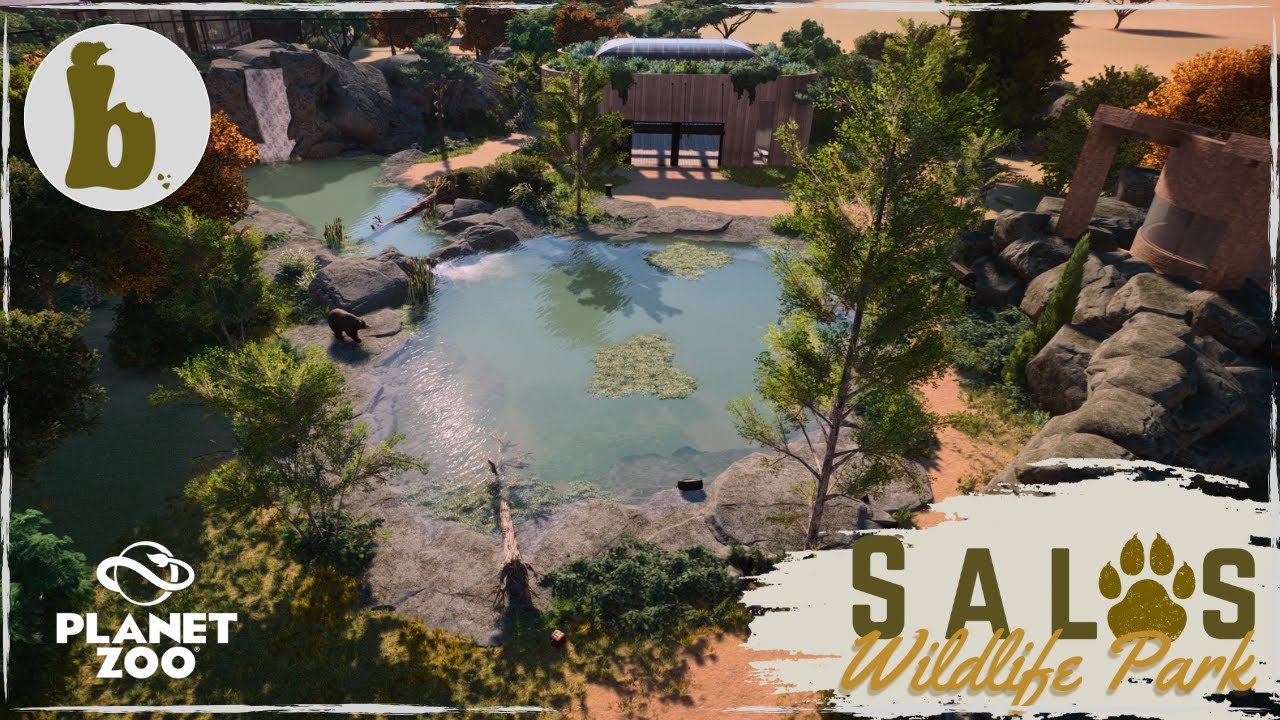 Grizzly Springs: тихий заповедник для двух медведей | Salos Wildlife Park, эпизод 14 | Planet Zoo