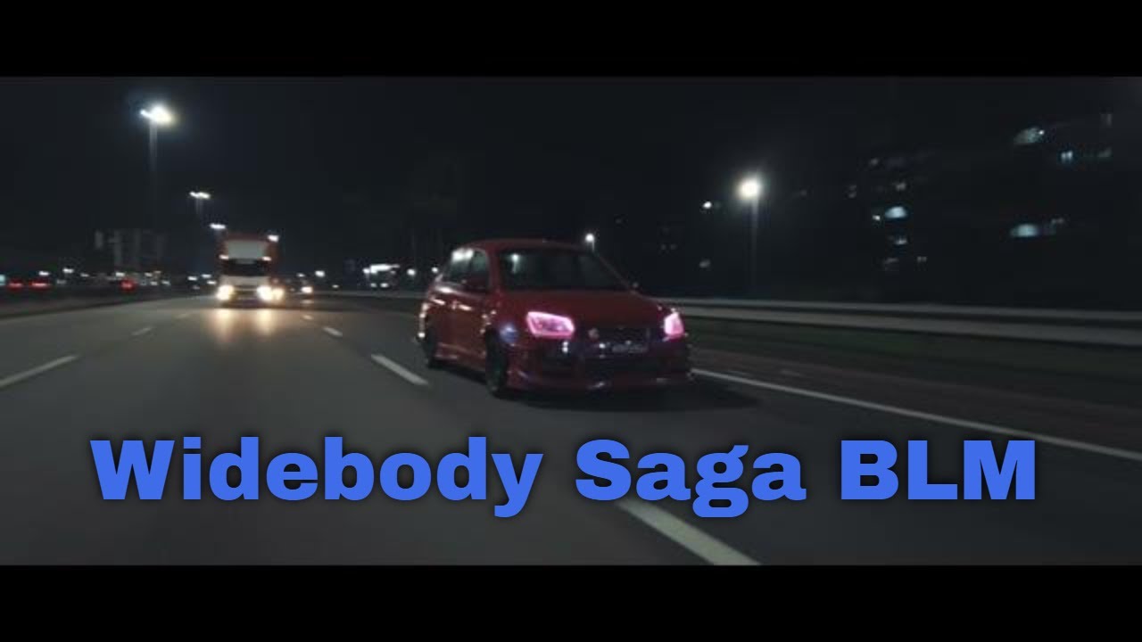 Custom Wide Body | Proton Saga BLM #saga #proton