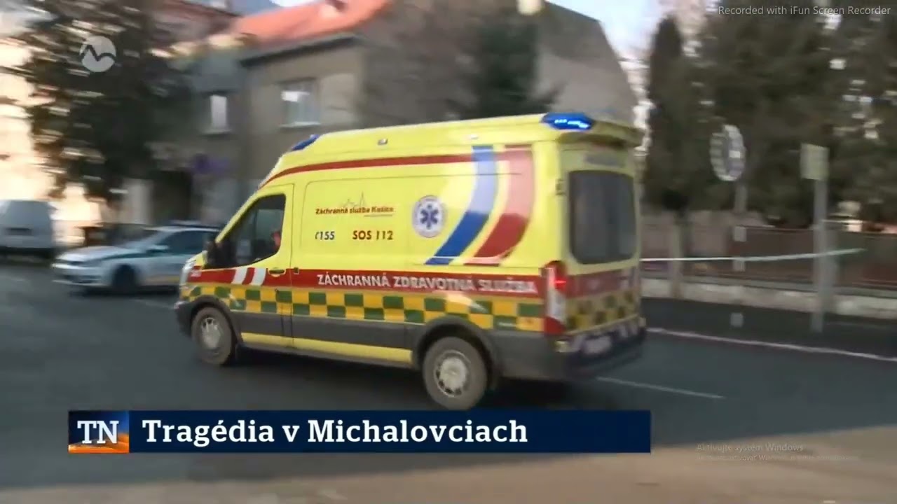 trag&eacute;dia v Michalovciach