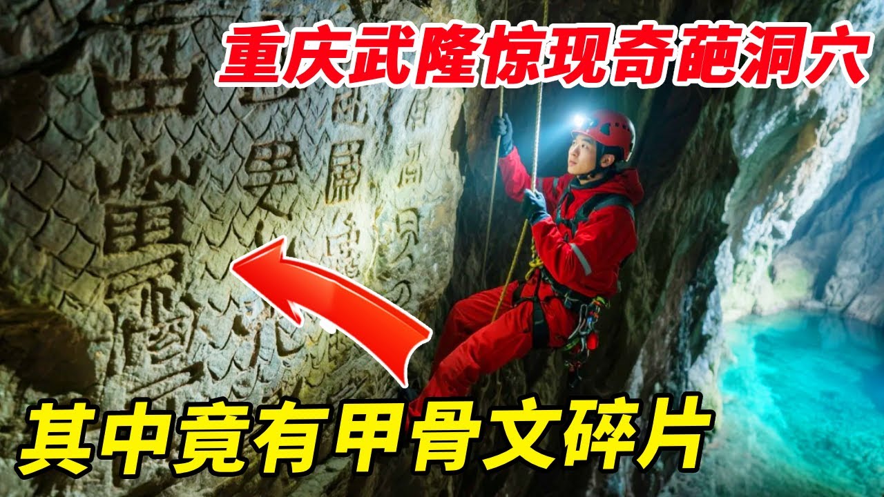 重庆武隆惊现奇葩洞穴！老人说洞内藏有龙鳞，洞穴内竟藏有真龙？！【户外小北哥】