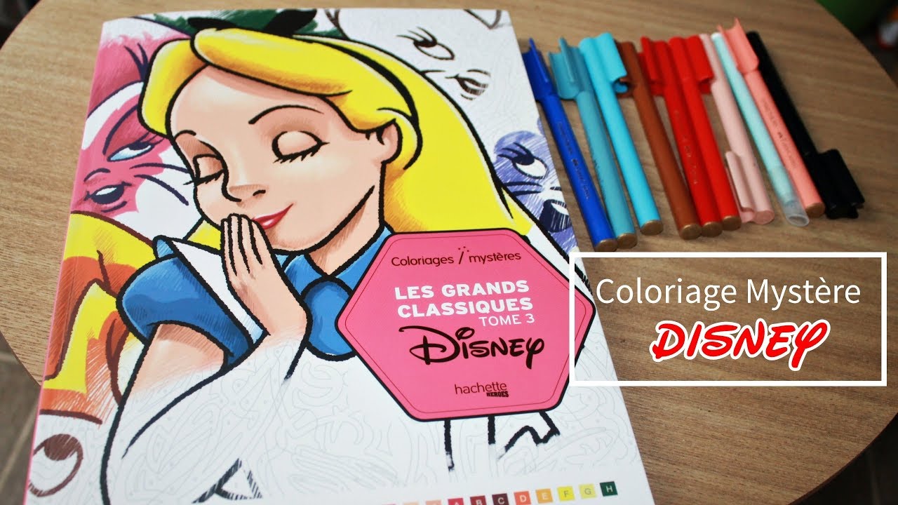 Coloriage Mystère Disney n°7 ♥
