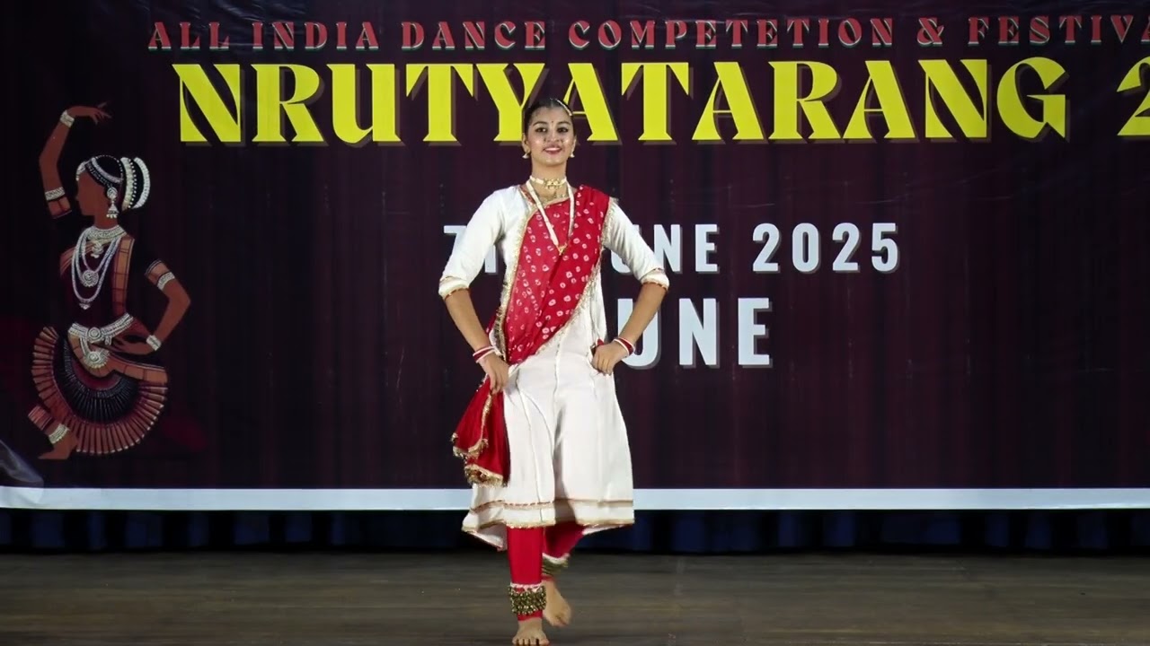 Nrutyaranga 2025 Kathak Junior - Reyanshi
