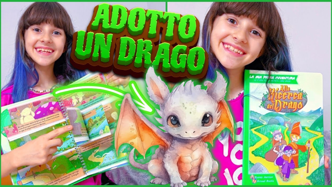Libro interattivo: alla ricerca del Drago! 🐉