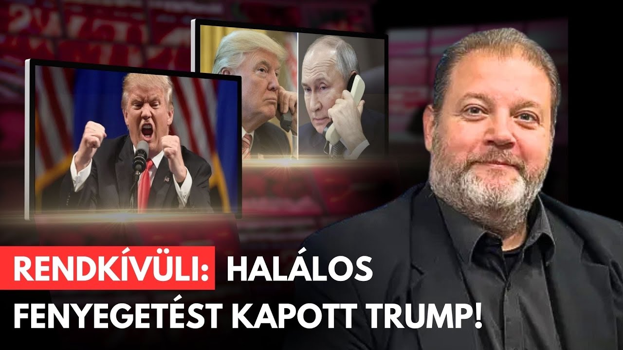 Rendkívüli: Halálos fenyegetést kapott Trump! - De nem Iránból - Somkuti Elemez