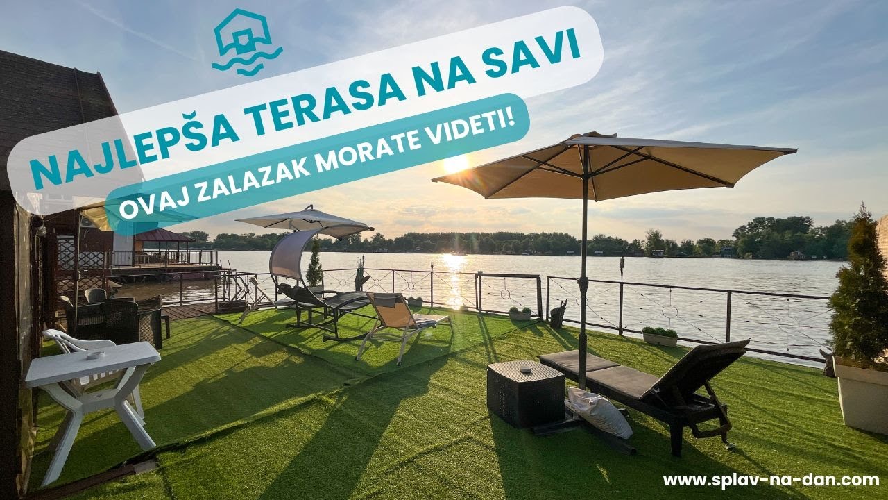 Splav Sunset House - Savršen za manje proslave i uživanje na reci Savi!