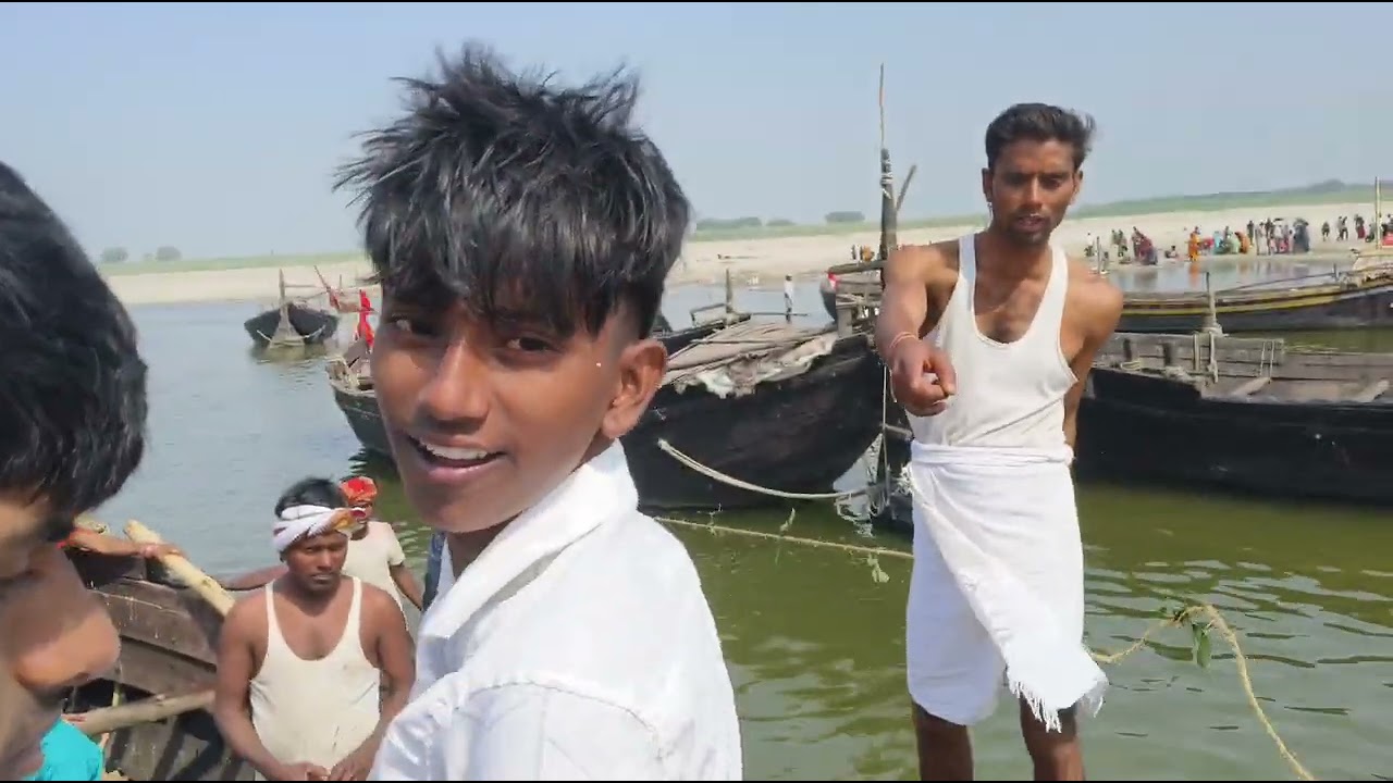 Finally ghar pe jo puja path tha samapt huaa 🌺🌺🙏🏼🙏🏼#vlog #funny #mundan #ganga #comedy 