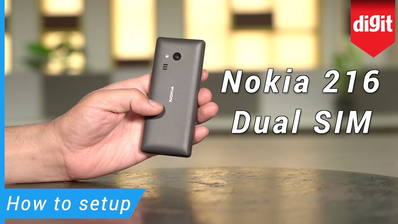 Как настроить Nokia 216 Dual SIM