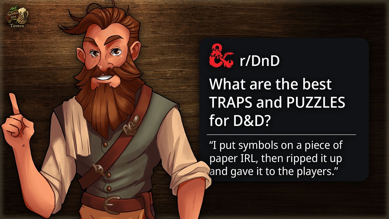 DMs, what are your BEST PUZZLES & TRAPS? | r/DnD