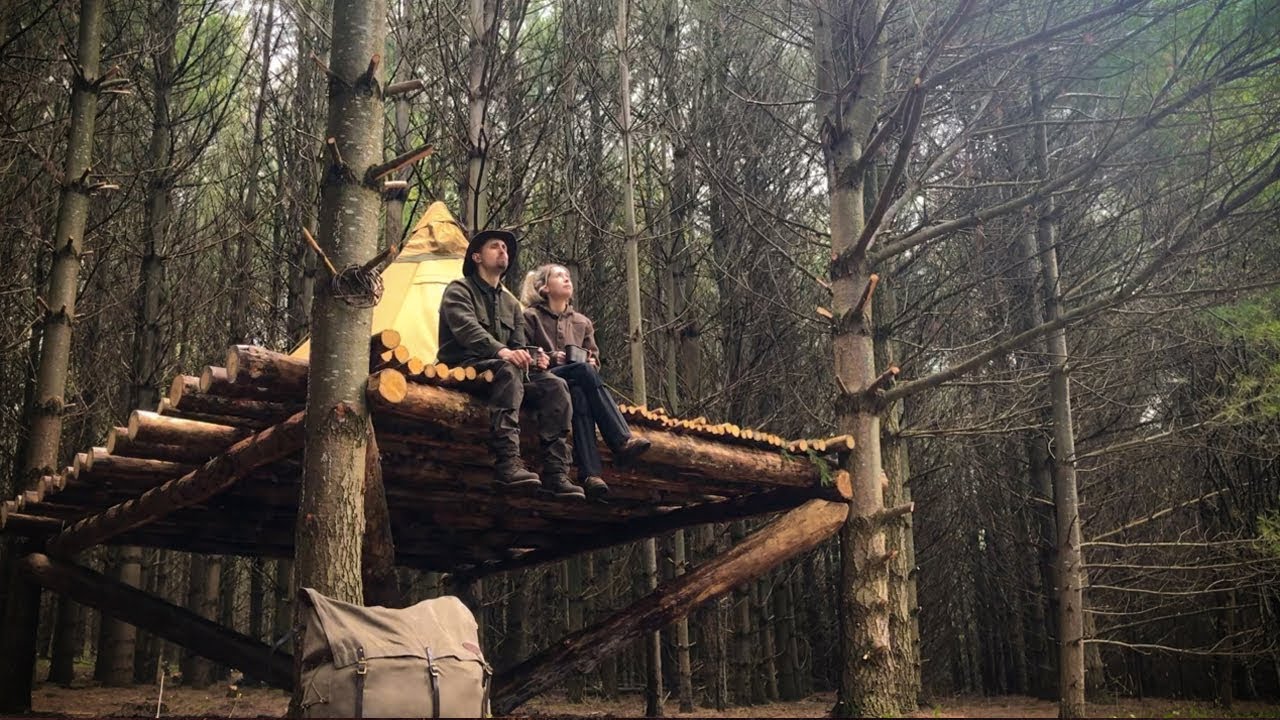 Two Night Camp at Tipi Fort Treehouse - Camp Cooking and Campcraft