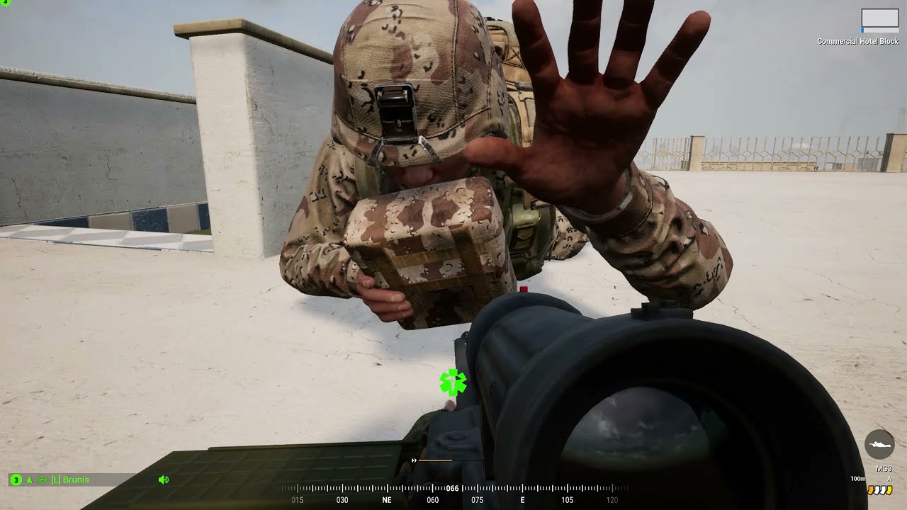 Squad Gameplay | MG 3 Machine Gun in Fallujah