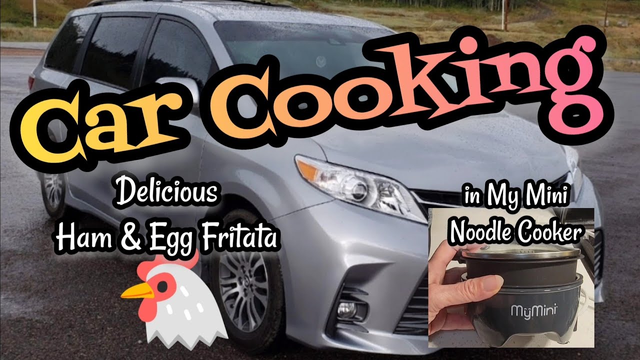 Car Cooking - Ham & Egg Omelet