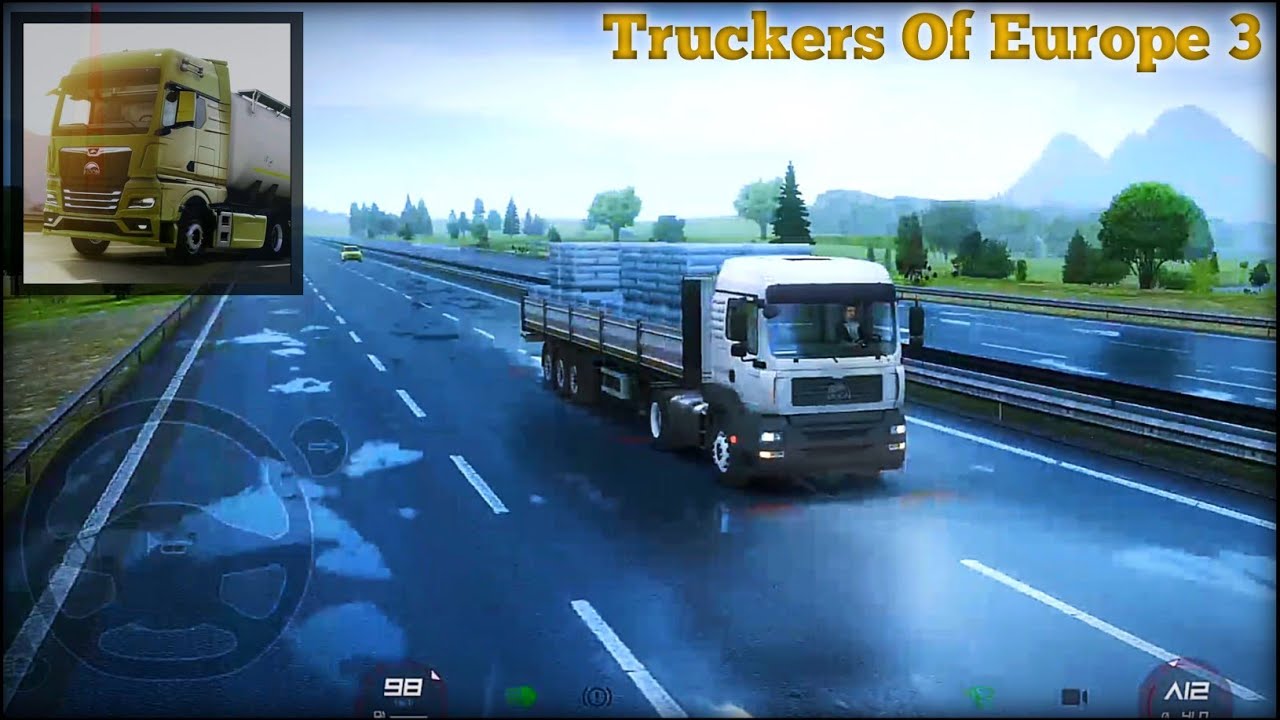 Truckers of Europe 3 || Android Mobile Gameplay in Frankfurt #1 By Kutx chaya