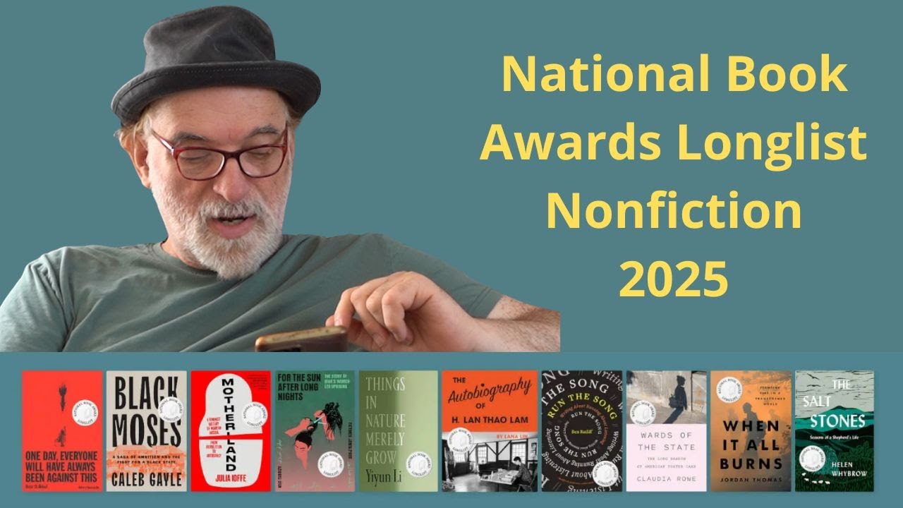 National Book Awards Longlist for Nonfiction 2025 - Reaction
