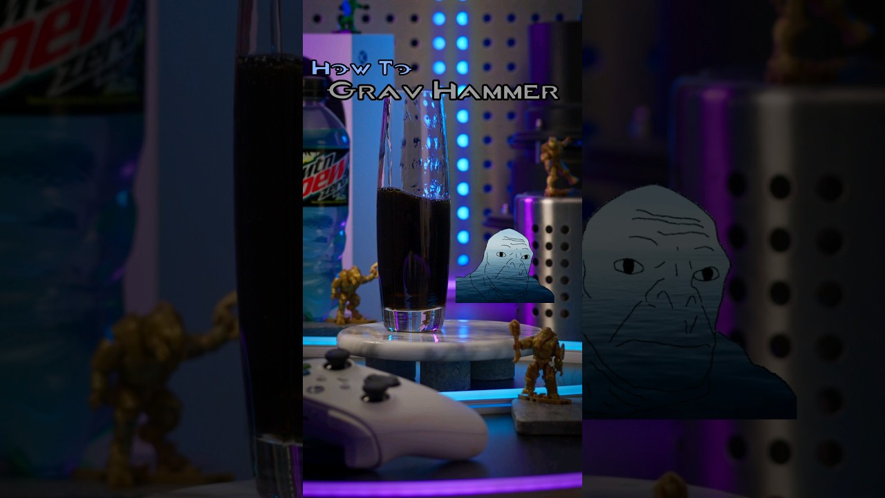 How To Make The Gravity Hammer | Halo Cocktail 
