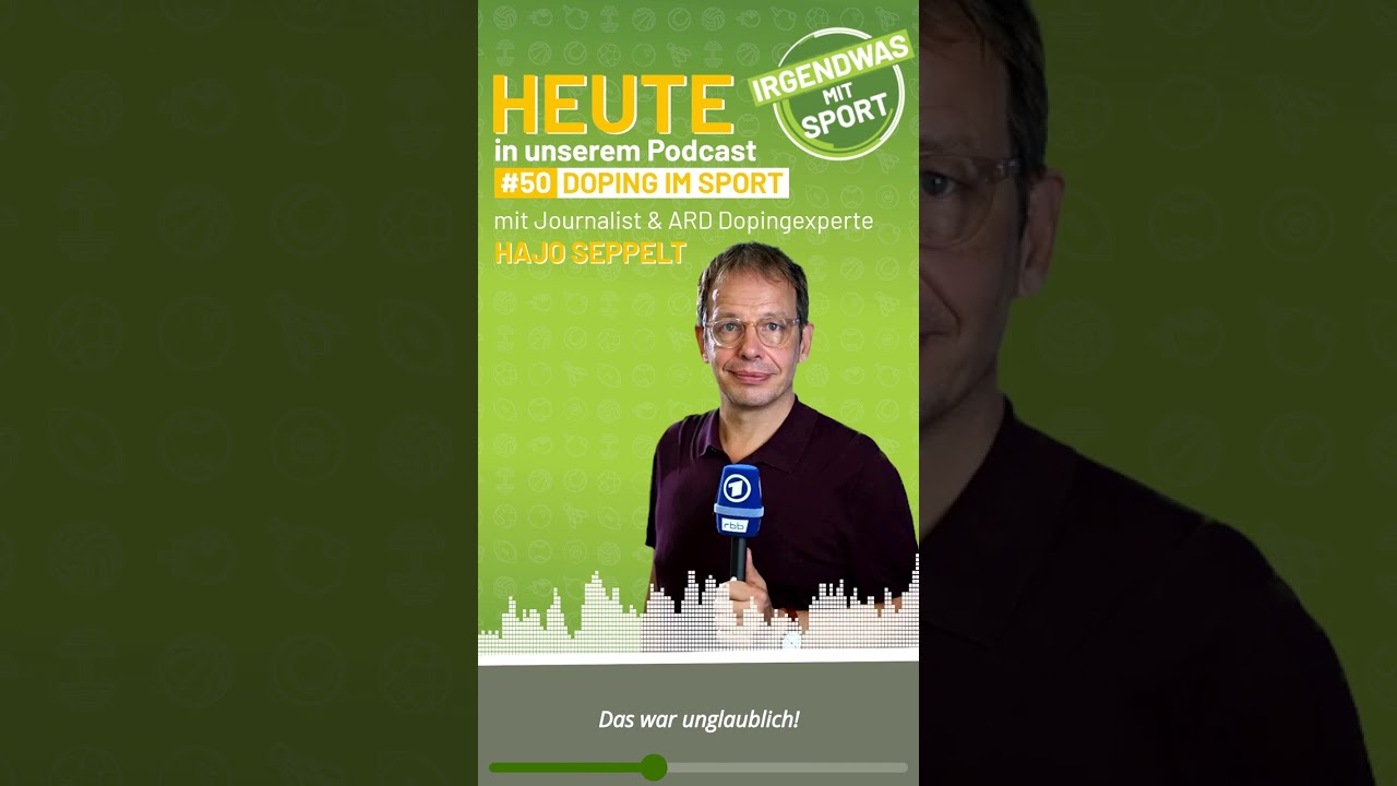 IrgendwasMitSport | #050  | Hajo Seppelt - Doping im Sport