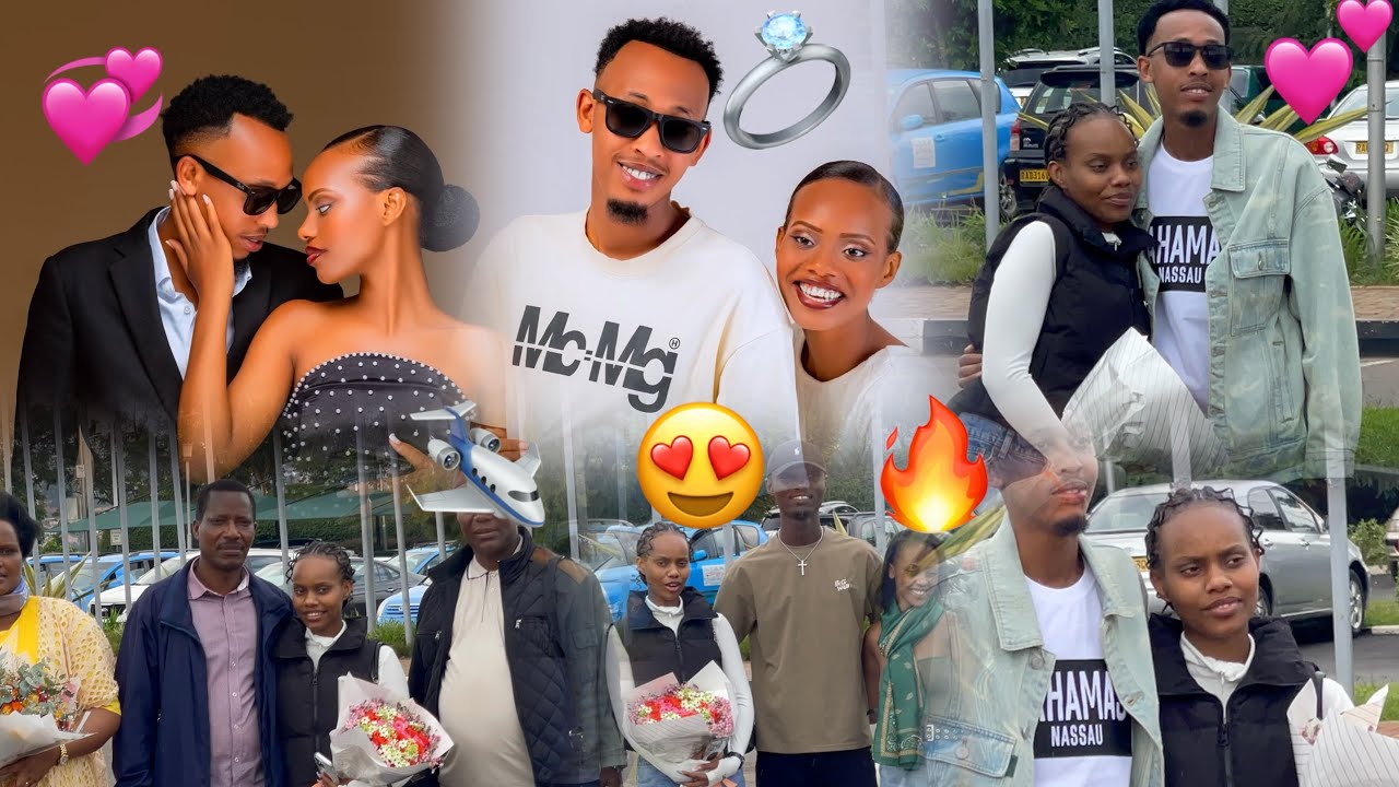 🚨LIVE KURI AIRPORT🇧🇪🇷🇼🛩️KANOMBE😍WOW TRESOR YAKIRIYE FIANCÉ WE MUGENI💍💞🥰BYARI IBYISHIMO BIDASANZWE😘🙏🏽