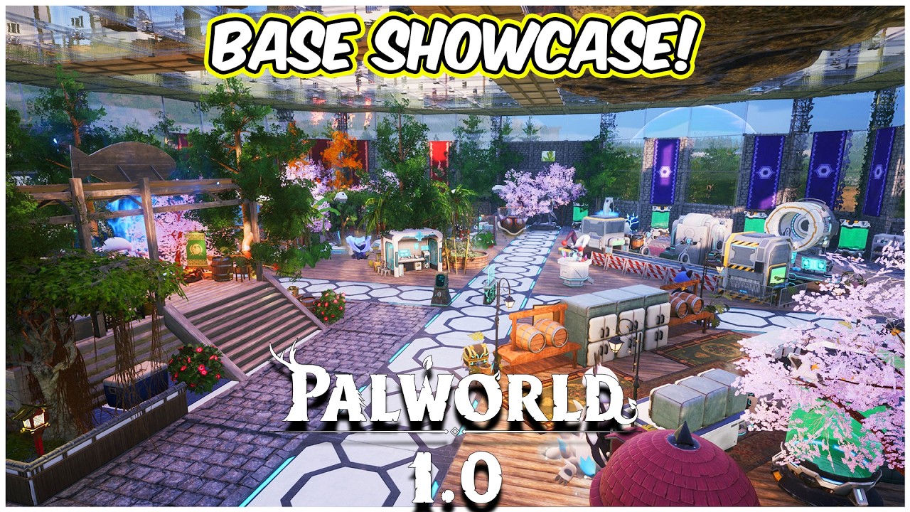 Showcasing My Permanent Base For Palworld 1.0!