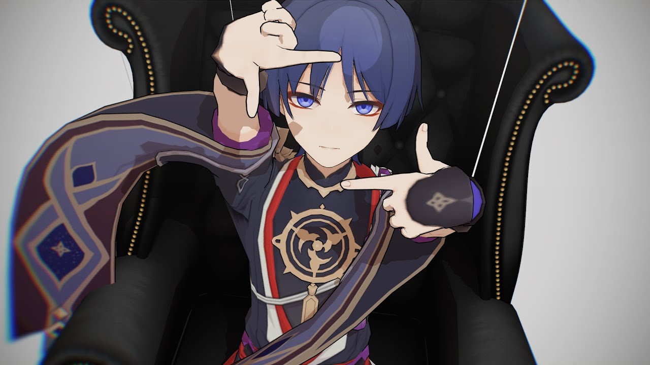 【Genshin Impact MMD】リフレクション【Scaramouche】