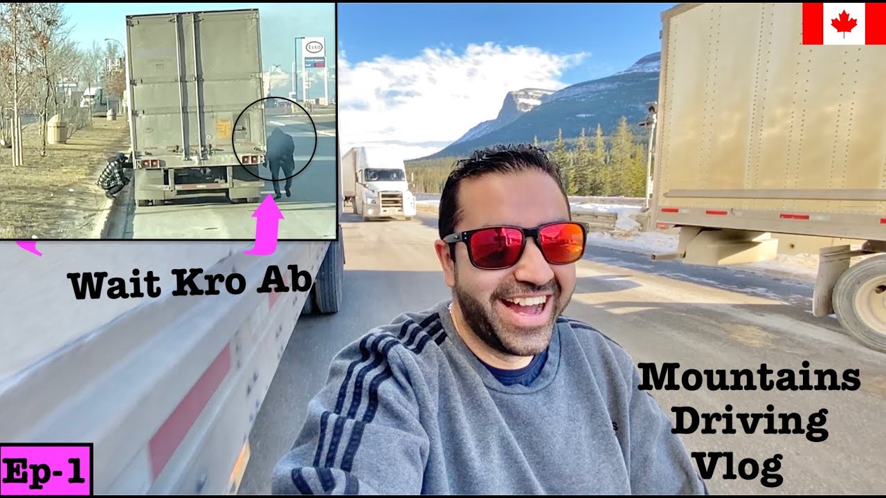 This HAPPEN 😱 On Calgary To Vancouver Highway ( KHATRNAAK )