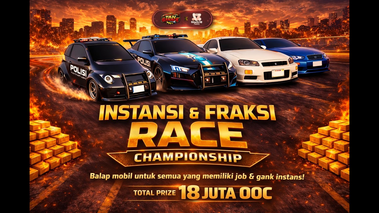 RACE CHAMPIONSHIP GLORIX7TOWN: FINAL RACE #mediashareon #7glory #glorix7town #direngontop