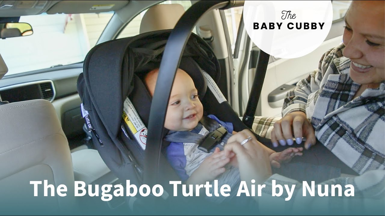 The Bugaboo Turtle Air by Nuna Car Seat on The Go