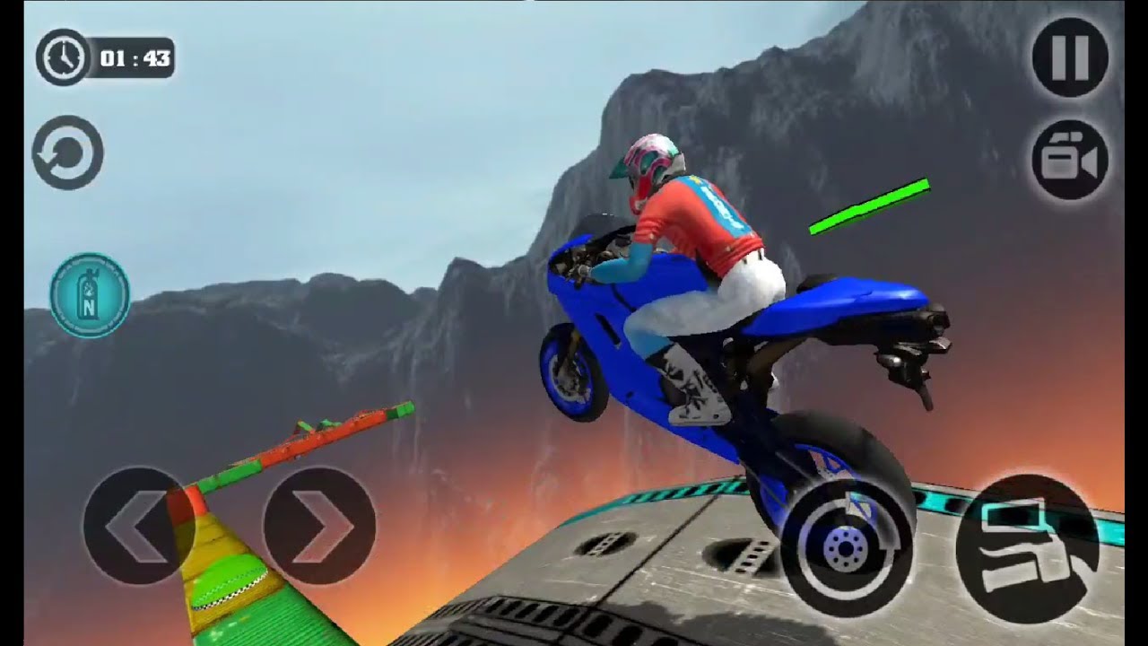 ► Impossible Motor Bike Tracks Android Gameplay - All Motor Bike Unlocked