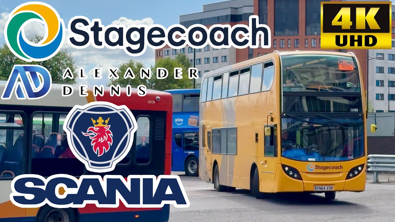 [Stagecoach Bus West: 49 Trowbridge to Swindon via Semington, Seend, Devizes & Avebury] E400 Scania