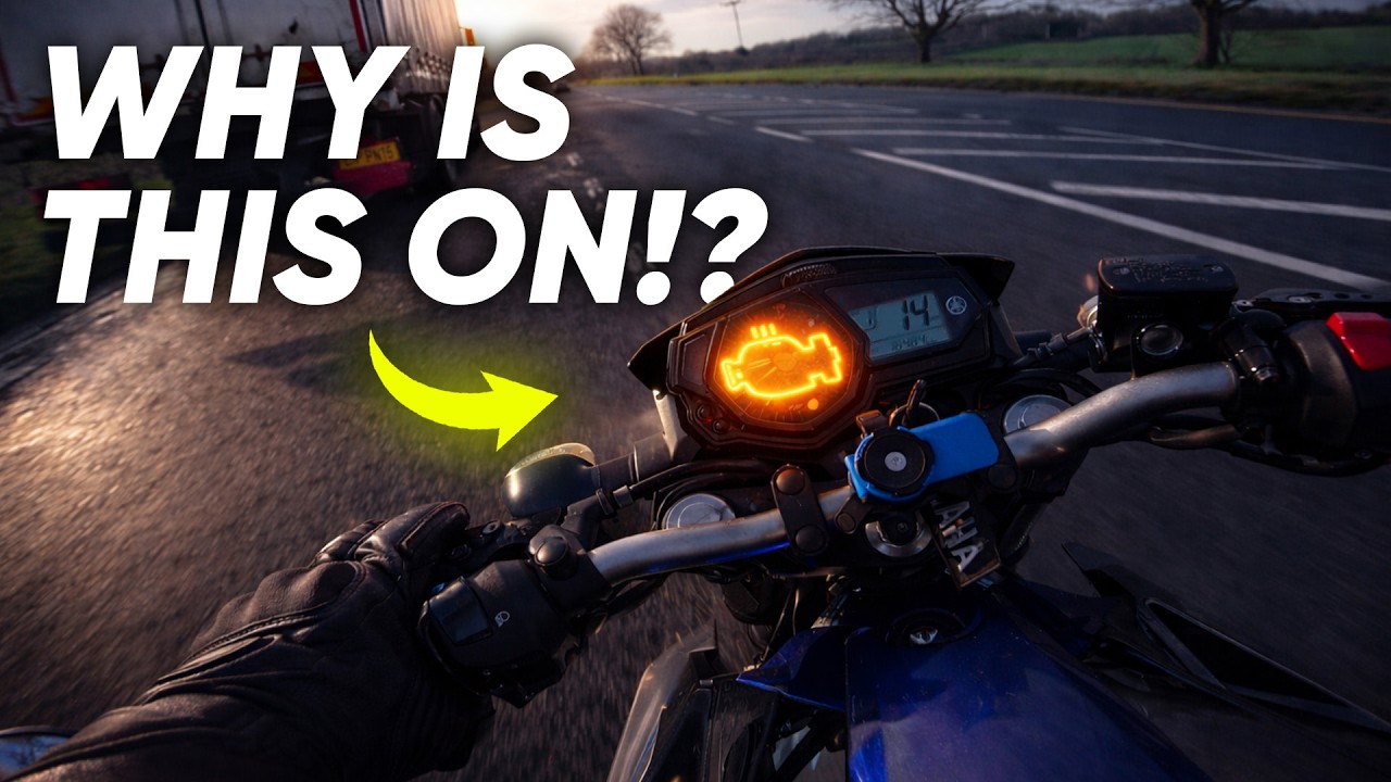 I Got My First Engine Light on My MT-03 - Here's What I Did