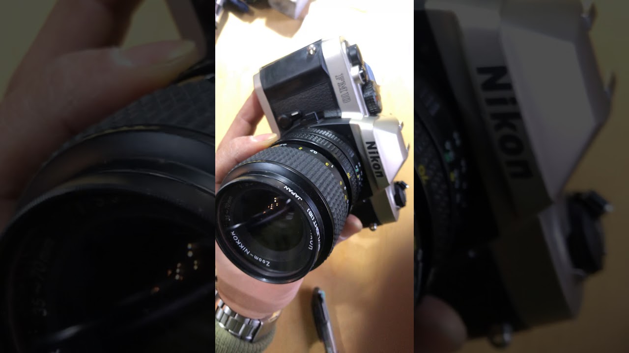 Nikon FM10 Mechanical Camera How to load a film and use