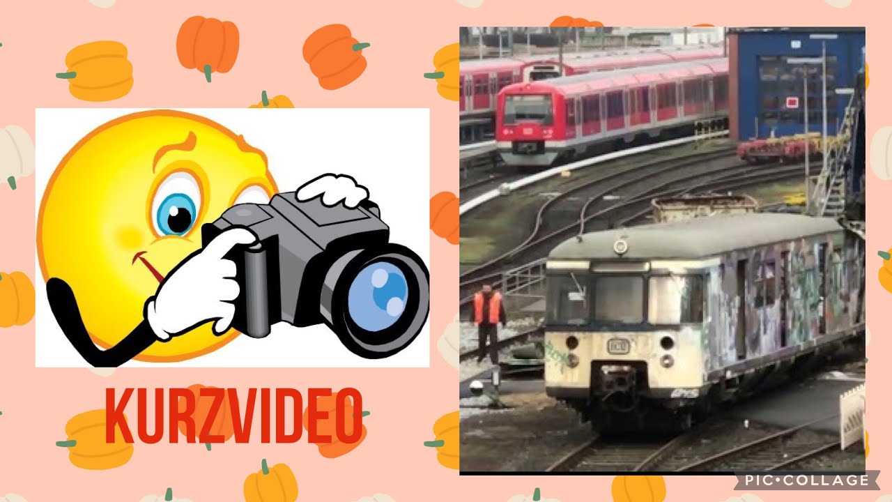 Kurzvideo Verschrottung Hamburger S-Bahn Baureihe 470 129 in Hamburg-Ohlsdorf