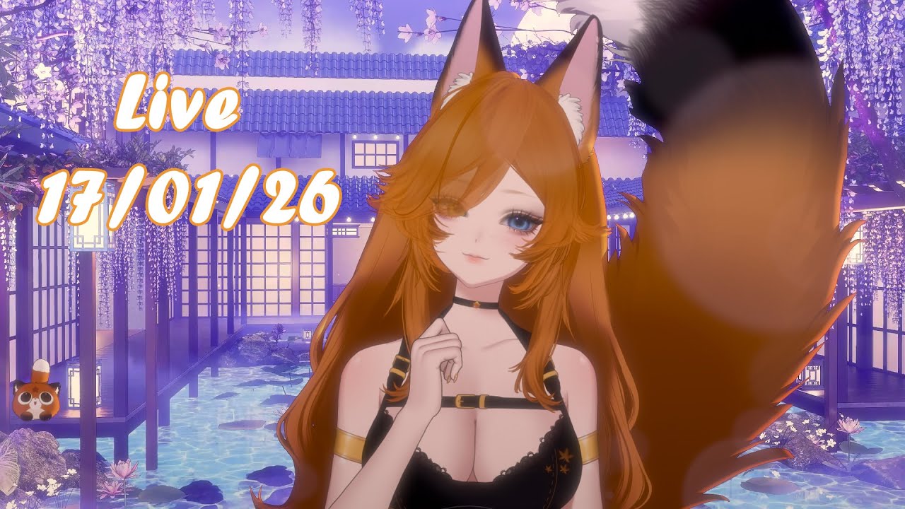 🔴Relax ASMR. Stream du 17/01/26💤 ~chill time avec ta kitsune préférée~