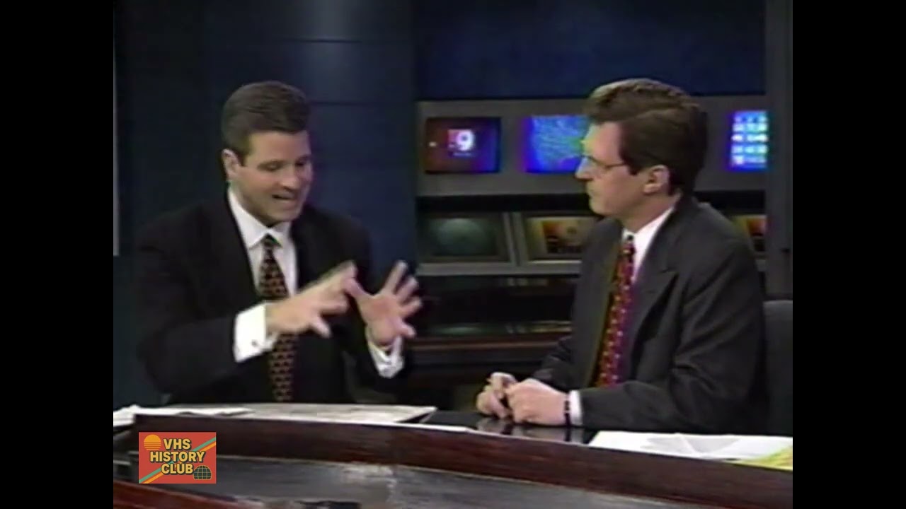 April 9, 1999 TORNADO hits Blue Ash, Ohio news coverage @Wcpo9 @WLWT  #tornado #storms #ohio