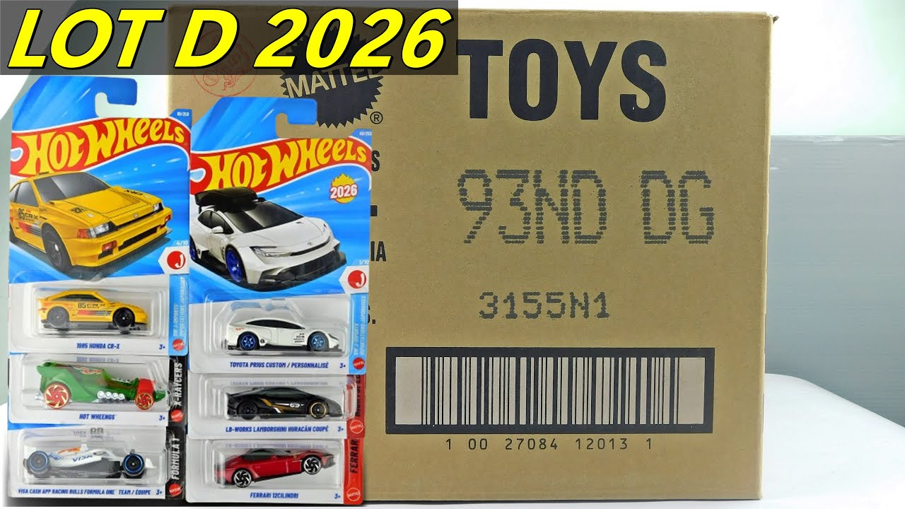 ⭐ EXCLUSIVE: First Look Review of the Complete Hot Wheels D Case 2026 Full Lineup Detailed!