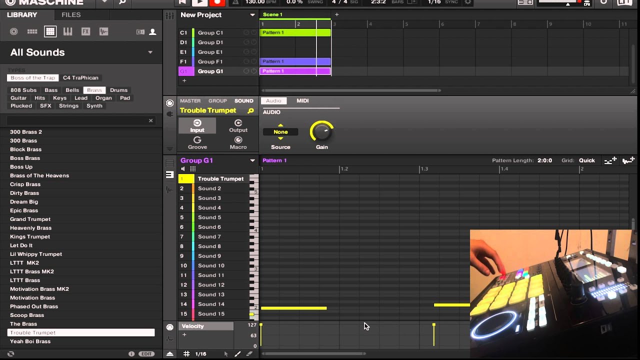 Maschine 2: The Basics Of Trap