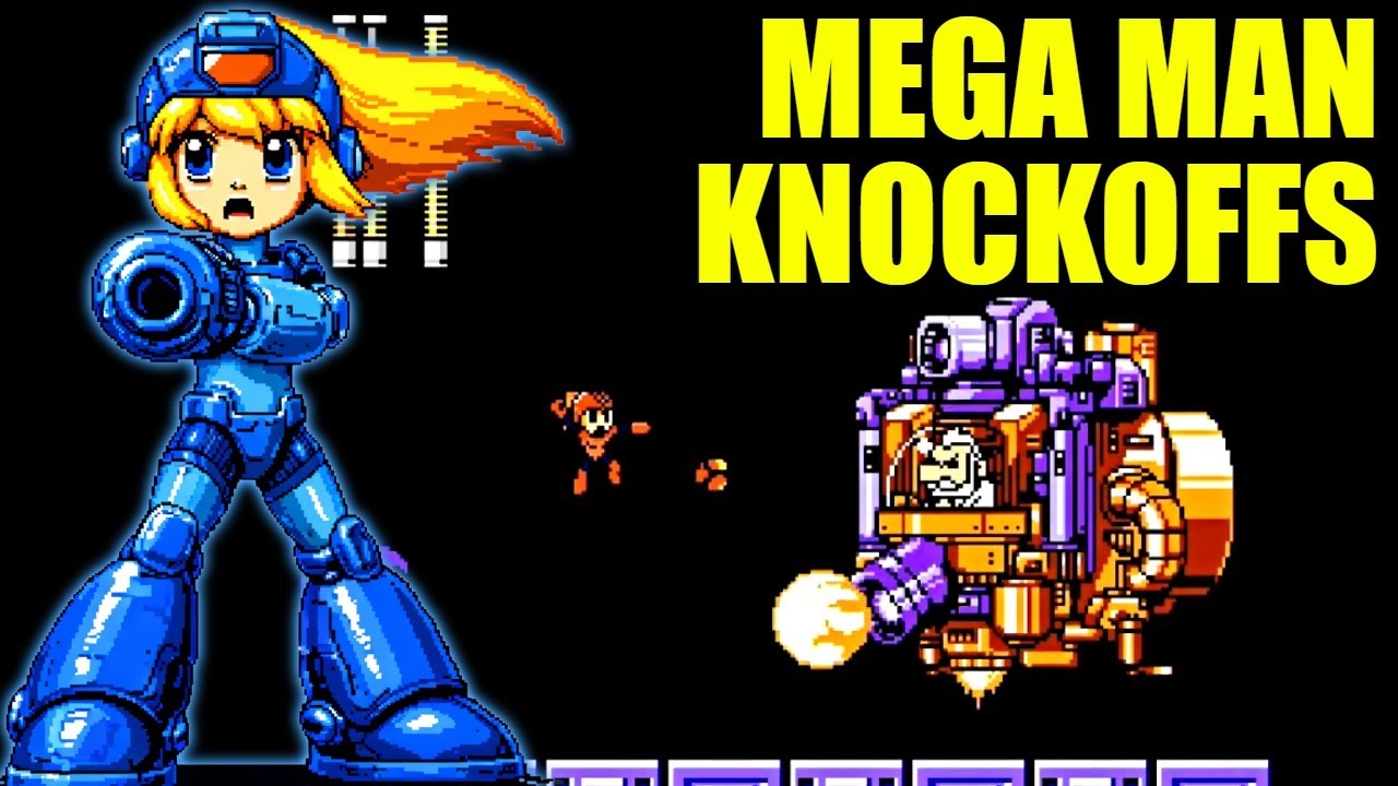 Top 10 Sleeper Mega Man Knockoff Games Nobody Talks About!