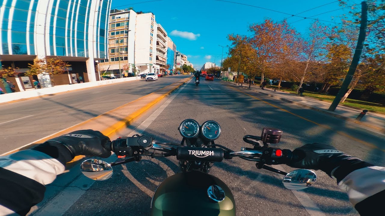 Last Ride for 2024| Triumph Scrambler 900 | Raw Sound [4K]