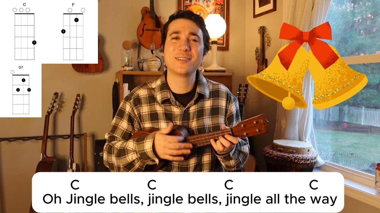 Jingle Bells Ukulele Lesson and Play Along