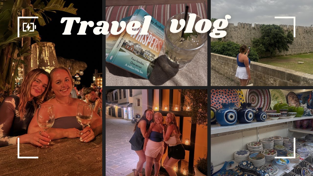 COME TO RHODES WITH ME 🧿🇬🇷💙| TRAVEL VLOG | PETITE PERSPECTIVE