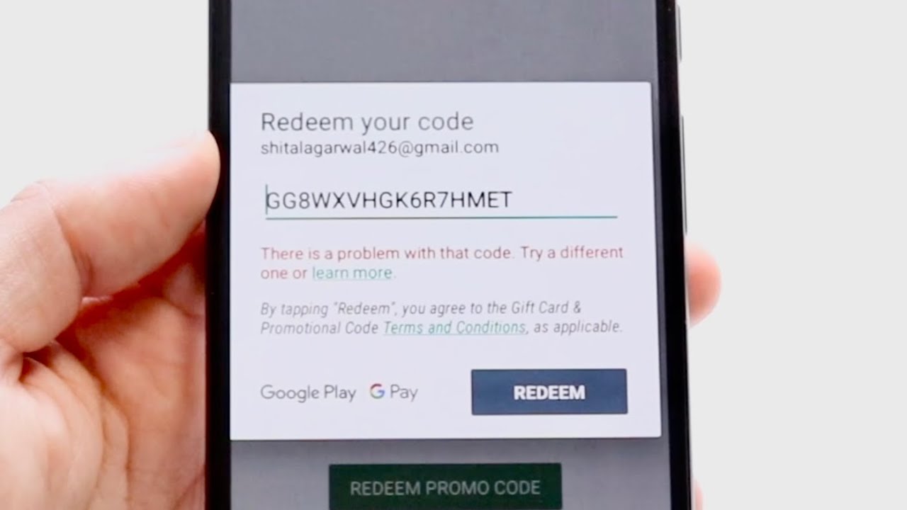 Как исправить ошибку «Подарочная карта Google Play не работает»! (2024)
